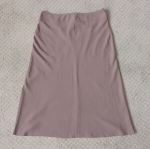 New York & Company Crepe A-Line Midi Skirt